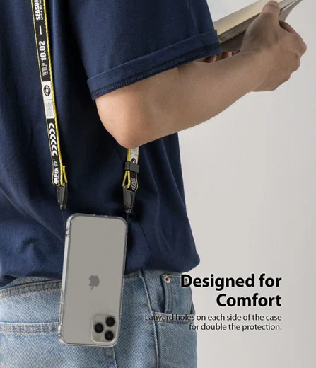 Ringke Fusion Apple iPhone 12 / 12 Pro Hoesje Matte Transparant afbeelding 6