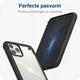Ringke Fusion X Apple iPhone 12 / 12 Pro Hoesje Transparant Zwart afbeelding 2