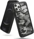 Ringke Fusion X Apple iPhone 12 / 12 Pro Hoesje Camo Zwart afbeelding 1