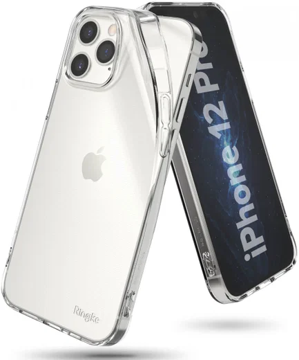 Ringke Air Apple iPhone 12 / 12 Pro Hoesje Flexibel TPU Transparant afbeelding 1