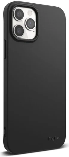 Ringke Air S Apple iPhone 12 / 12 Pro Hoesje Flexibel TPU Zwart afbeelding 2