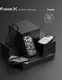 Ringke Fusion X Apple iPhone 12 Pro Max Hoesje Transparant/Zwart afbeelding 4