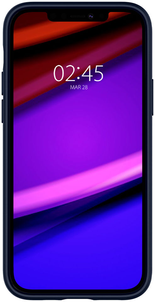 Spigen Core Armor Apple iPhone 12 Pro Max Hoesje Blauw afbeelding 6