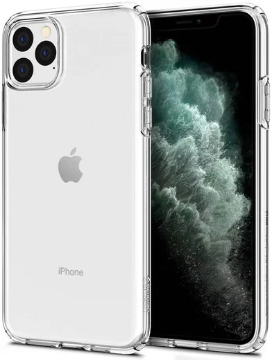 Spigen Crystal Flex Apple iPhone 12 Pro Max Hoesje Transparant afbeelding 1