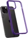 Spigen Crystal Hybrid Apple iPhone 12 Pro Max Hoesje Transparant/Paars afbeelding 2