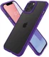 Spigen Crystal Hybrid Apple iPhone 12 Pro Max Hoesje Transparant/Paars afbeelding 3