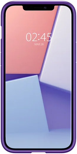 Spigen Crystal Hybrid Apple iPhone 12 Pro Max Hoesje Transparant/Paars afbeelding 5