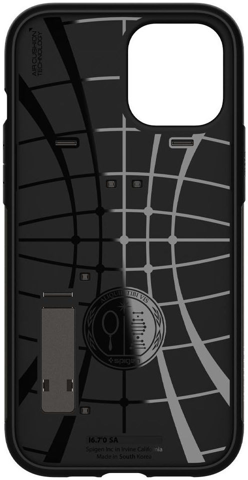 Spigen Slim Armor Apple iPhone 12 Pro Max Hoesje Gunmetal afbeelding 6