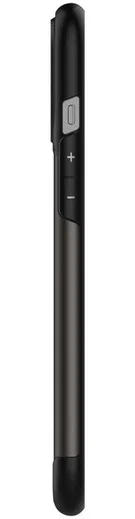Spigen Slim Armor Apple iPhone 12 Pro Max Hoesje Gunmetal afbeelding 7