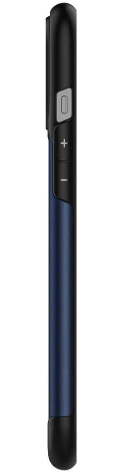Spigen Slim Armor Apple iPhone 12 Pro Max Hoesje Blauw afbeelding 7