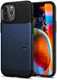 Spigen Slim Armor Apple iPhone 12 Pro Max Hoesje Blauw afbeelding 1