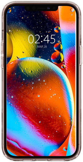 Spigen Slim Armor Apple iPhone 12 Pro Max Hoesje Roze Transparant afbeelding 5