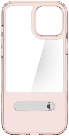 Spigen Slim Armor Apple iPhone 12 Pro Max Hoesje Roze Transparant afbeelding 6