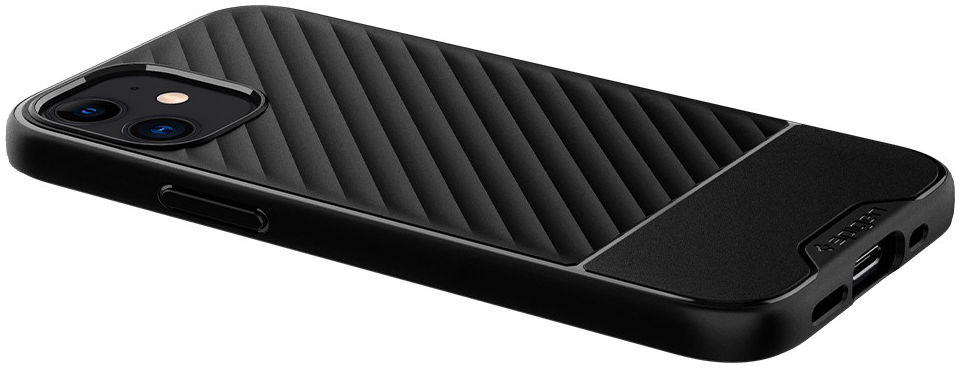 Spigen Core Armor Apple iPhone 12 / 12 Pro Hoesje Zwart afbeelding 3