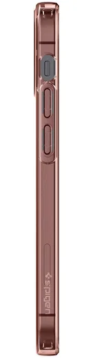 Spigen Crystal Flex Apple iPhone 12 / 12 Pro Hoesje Transparant/Roze afbeelding 6