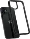 Spigen Crystal Hybrid Apple iPhone 12 / 12 Pro Hoesje Zwart afbeelding 2