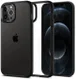 Spigen Crystal Hybrid Apple iPhone 12 / 12 Pro Hoesje Zwart afbeelding 1