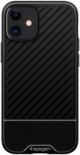 Spigen Core Armor Apple iPhone 12 Mini Hoesje Zwart afbeelding 4