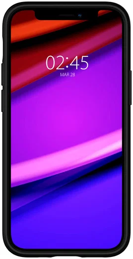 Spigen Core Armor Apple iPhone 12 Mini Hoesje Zwart afbeelding 5