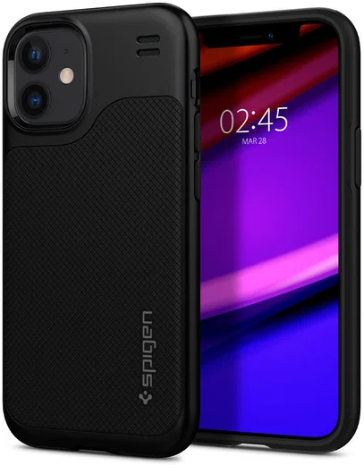 Spigen Hybrid NX Apple iPhone 12 Mini Hoesje Zwart afbeelding 1