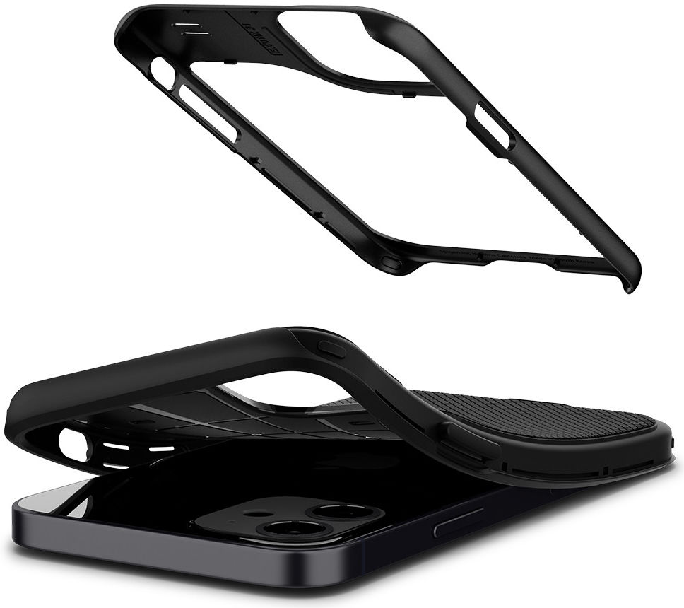 Spigen Hybrid NX Apple iPhone 12 Mini Hoesje Zwart afbeelding 4