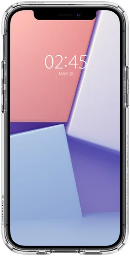Spigen Crystal Hybrid  Apple iPhone 12 Mini Hoesje Transparant afbeelding 5