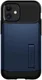 Spigen Slim Armor Apple iPhone 12 Mini Hoesje Blauw afbeelding 3
