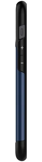 Spigen Slim Armor Apple iPhone 12 Mini Hoesje Blauw afbeelding 7