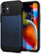 Spigen Slim Armor Apple iPhone 12 Mini Hoesje Blauw afbeelding 1