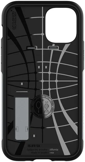 Spigen Slim Armor Apple iPhone 12 Mini Hoesje Zilver afbeelding 6