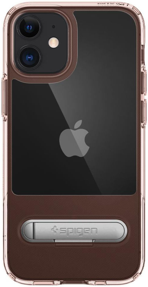 Spigen Slim Armor Essential S Apple iPhone 12 Mini Hoesje Roze afbeelding 1
