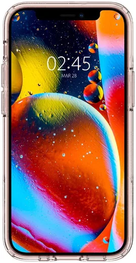 Spigen Slim Armor Essential S Apple iPhone 12 Mini Hoesje Roze afbeelding 4