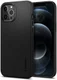 Spigen Thin Fit Apple iPhone 12 Pro Max Hoesje Zwart afbeelding 1