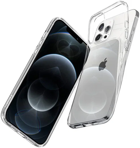 Spigen Liquid Crystal Apple iPhone 12 Pro Max Hoesje Transparant afbeelding 5
