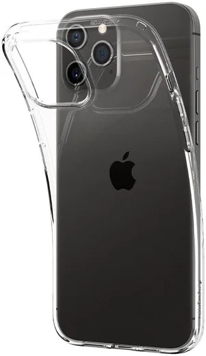 Spigen Liquid Crystal Apple iPhone 12 Pro Max Hoesje Transparant afbeelding 2