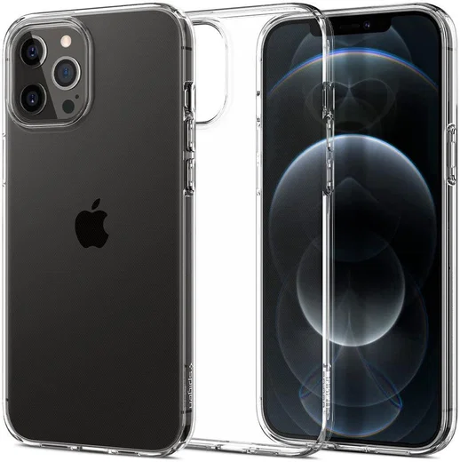 Spigen Liquid Crystal Apple iPhone 12 Pro Max Hoesje Transparant afbeelding 7