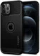 Spigen Rugged Armor Apple iPhone 12 Pro Max Hoesje Zwart afbeelding 1