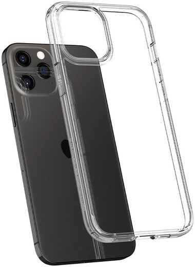 Spigen Ultra Hybrid Apple iPhone 12 Pro Max Hoesje Transparant afbeelding 2