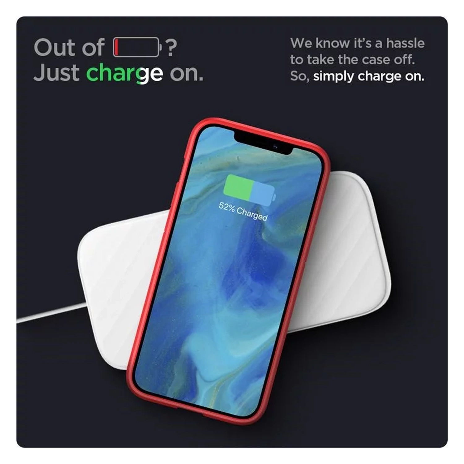 Spigen Ultra Hybrid Apple iPhone 12 Pro Max Hoesje Transparant/Rood afbeelding 7