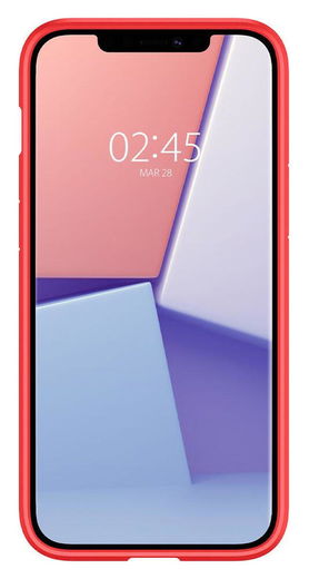 Spigen Ultra Hybrid Apple iPhone 12 Pro Max Hoesje Transparant/Rood afbeelding 9