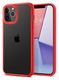 Spigen Ultra Hybrid Apple iPhone 12 Pro Max Hoesje Transparant/Rood afbeelding 1