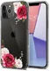 Spigen Cyrill Cecile Apple iPhone 12 Pro Max Hoesje Red Floral afbeelding 1