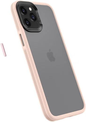 Spigen Cyrill Color Brick Apple iPhone 12 Pro Max Hoesje Roze afbeelding 5