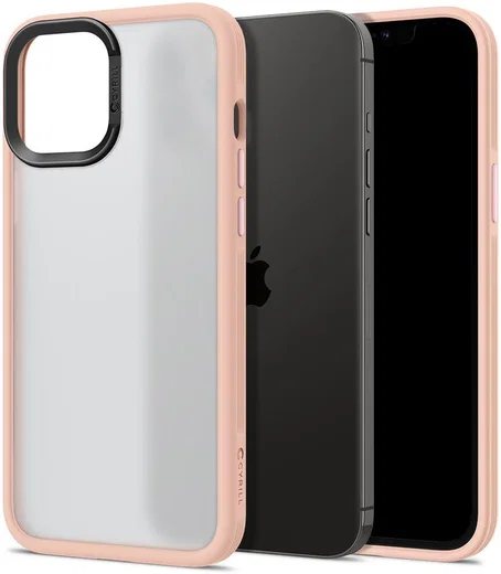 Spigen Cyrill Color Brick Apple iPhone 12 Pro Max Hoesje Roze afbeelding 1