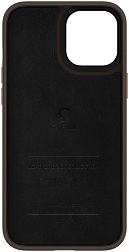 Spigen Cyrill Leather Brick Apple iPhone 12 Pro Max Hoesje Bruin afbeelding 8