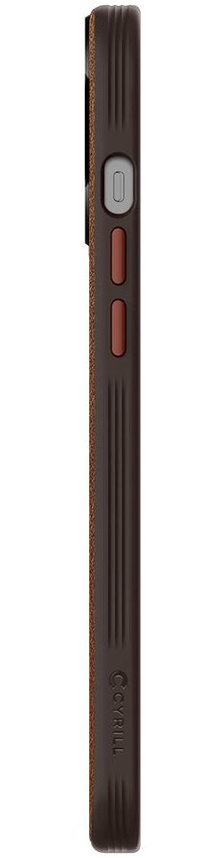 Spigen Cyrill Leather Brick Apple iPhone 12 Pro Max Hoesje Bruin afbeelding 9