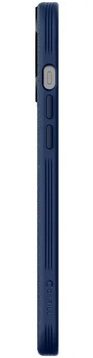 Spigen Cyrill Basic Apple iPhone 12 Pro Max Hoesje Leather Blauw afbeelding 9