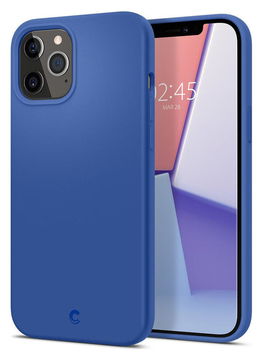 Spigen Cyrill Silicone Apple iPhone 12 Pro Max Hoesje Blauw