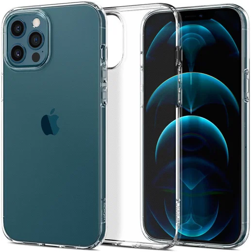 Spigen Liquid Crystal iPhone 12 / 12 Pro Hoesje Transparant afbeelding 10