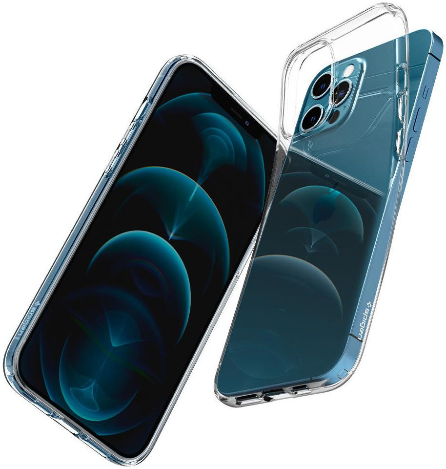 Spigen Liquid Crystal iPhone 12 / 12 Pro Hoesje Transparant afbeelding 11